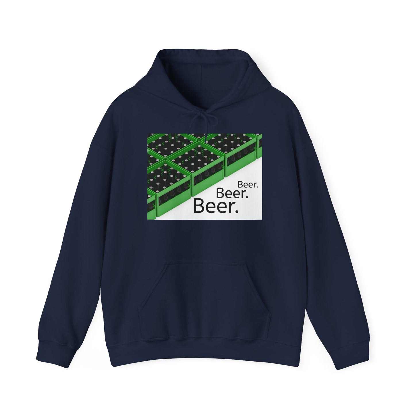 "Beer." Hoodie - Unisex | Heavy Blend™